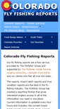 Mobile Screenshot of coloradoflyfishingreports.com
